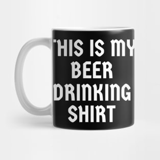 This Is My Beer Drinking Shirt Oktoberfest Mug